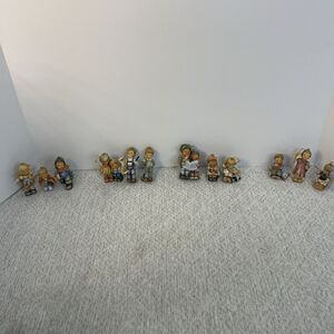Berta Studio Hummel Christmas Ornament Lot of 12 With COAs